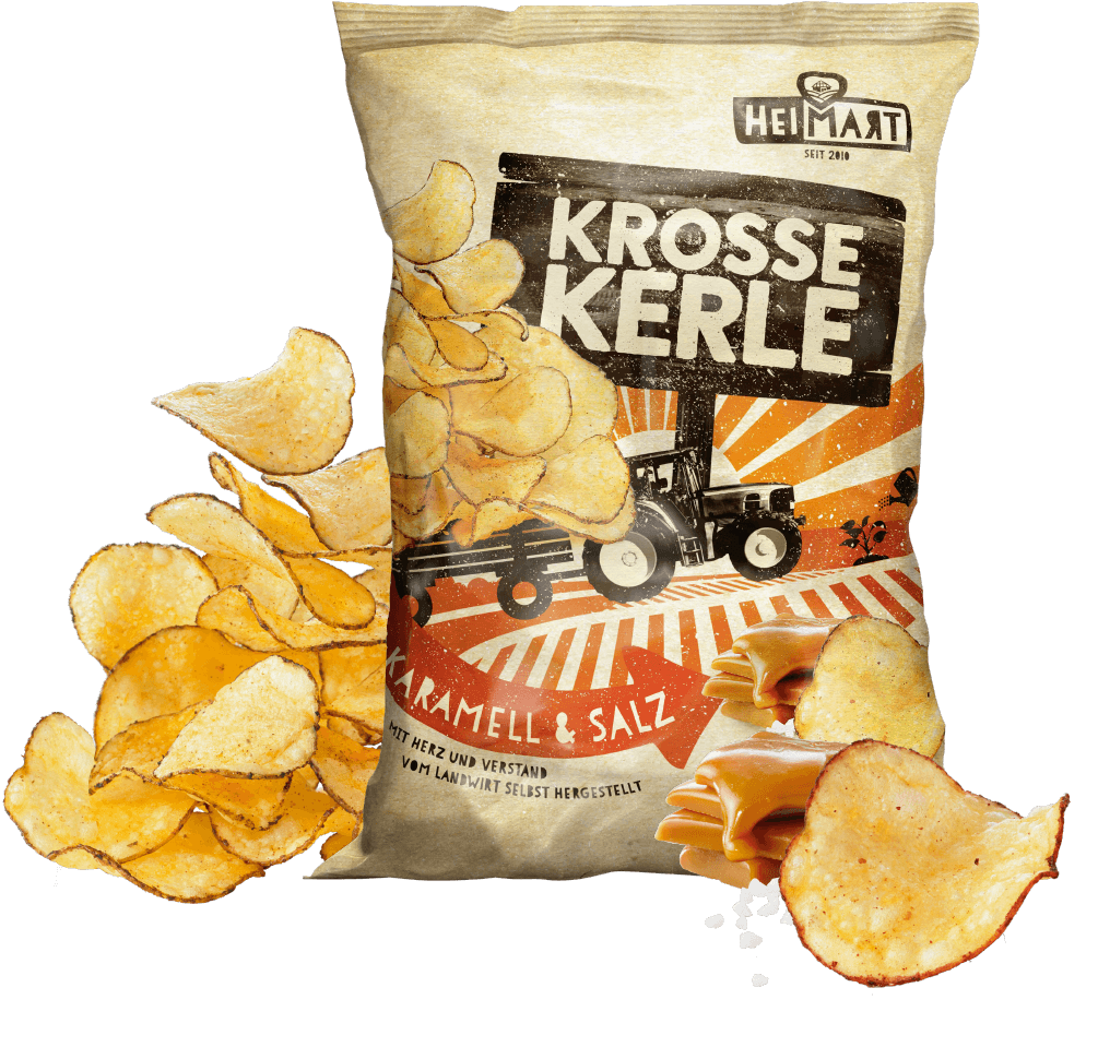 Krosse Kerle Chips Karamell-Salz
