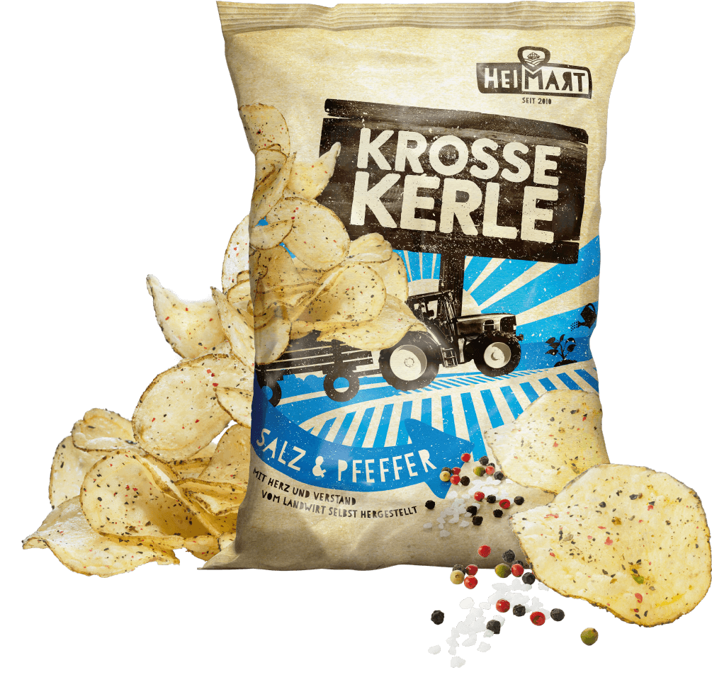 Krosse Kerle Chips Salz-Pfeffer